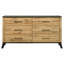 Commode 6 tiroirs Fraser Natural Pine