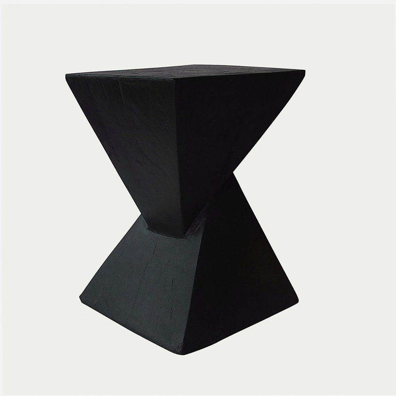 TESS Modern Side Table – Stylish End Table Compatible with Living Room, Bedroom, or Office,Versatile Home Furniture,Black Color