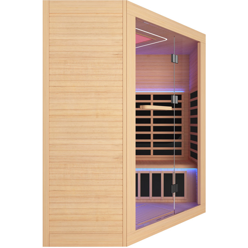 Sauna pentagonal canadien