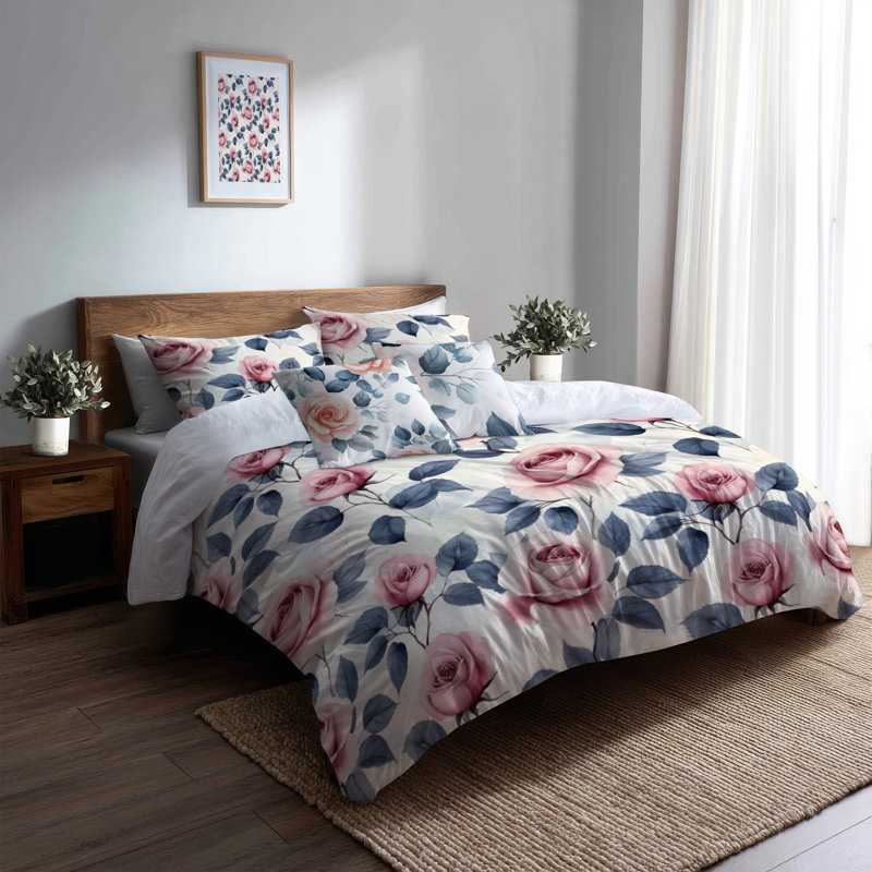 Ensemble de literie 5 pièces Teens, Housse de couette pour lit simple + 4 pièces supp