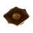 Karly 9" Juneau Smallgold Metal Vase-912168651-912168646
