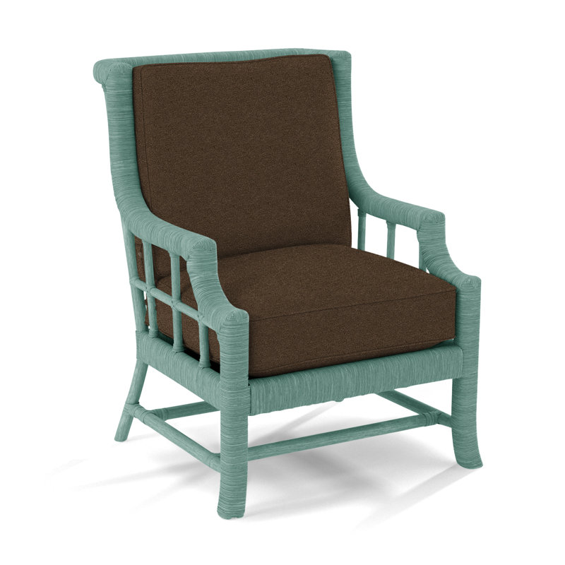 Lafayette Armchair, Greystone, Elite Chocolate; 0321-72