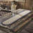 My Country Oval Runner Stencil Stars 12x60-95765165