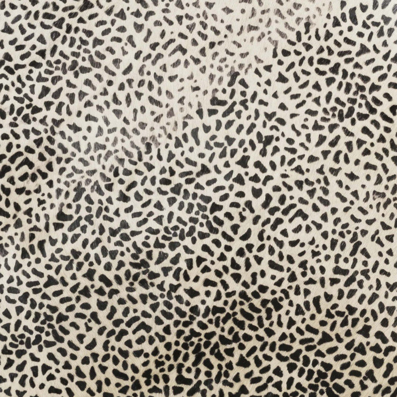 Coussin décoratif en velours noir et ivoire 22 po x 22 po Cloud9 Design Hudson