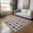 Machine Washable Indoor/Outdoor Kaczor ACN2237 Geometric Rug-228403863