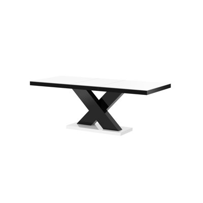 256cm Solid Oak Pedestal Dining Table