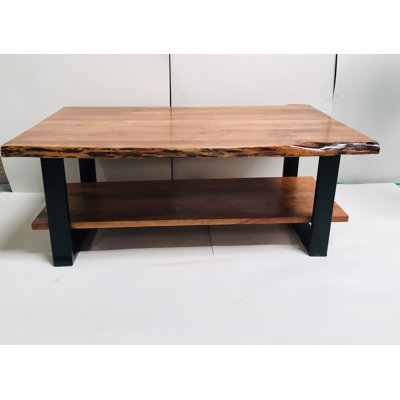 Galilee Solid Wood Top Coffee Table