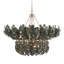 Bilal 8 - Light Iron Chandelier