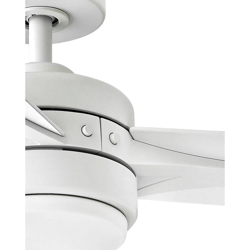 Ventilateur de plafond standard à DEL à 3 pales de 44 po avec commande murale et ensemble d'éclairage inclus Peppadew