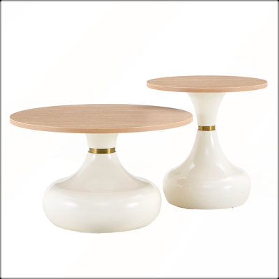 Ensemble de tables basses gigognes abordables Luxury Luxury