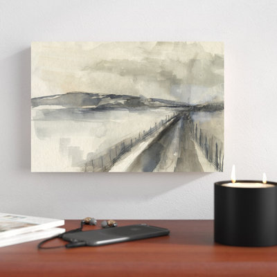 «Vanish Pathway II» par Jennifer Goldberger, reproduction sur toile tendue