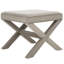 Repose-pieds standard carré de 21,5 po Dangela-22787914