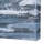 Clouds and sea I a Hand Embelished Textured Canvas-92376818