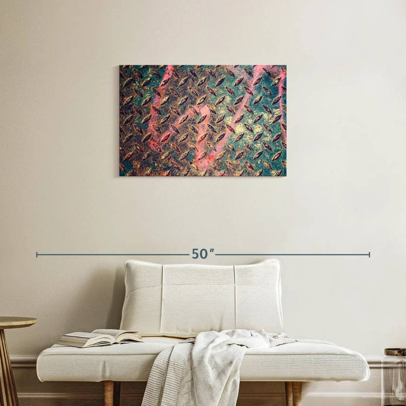 Kerner Abstract Metal Plate
