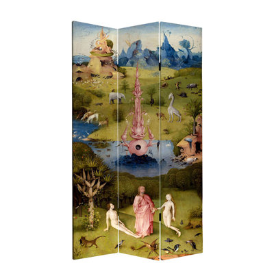 Hieronymus Bosch Garden of Earthly Delights Folding Screen