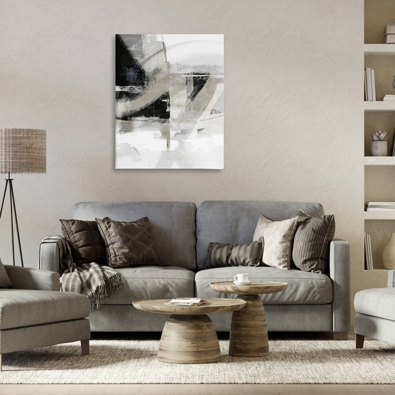 «Neutral Urban Complex Floater» par Nina Blue, H 40 po x l 30 po