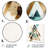 Glam Abstract Wall Decor on Metal-578898468