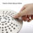 Modern Wall Mount Shower Faucet Set with Round Shower Head and Single Handle Water Control-51099582