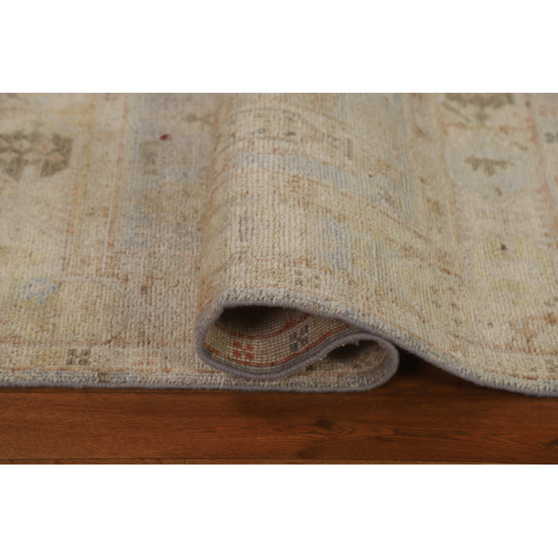 Tapis turc géométrique Oushak 3 x 4