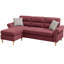 Canapé modulaire réversible 2 pièces Red Velvet