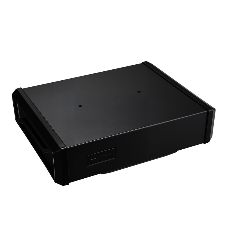 Coffre-fort avec clé à mot de passe et lecteur d'empreintes digitales en mousse haute densité pour table de chevet, bureau de nuit, étui de voiture, protection contre les égratignures, 2 chargeurs de pistolet
