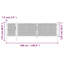Azamat Metal Yard/Privacy Fence with 3 Panel(s) Included-1657753529-1657753528
