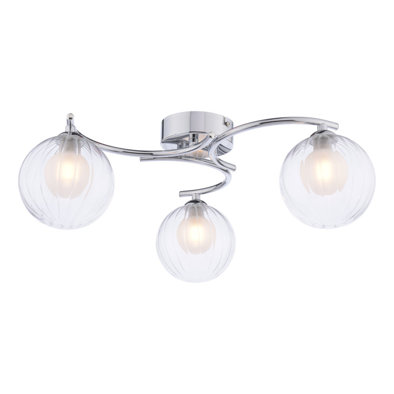Flush Mount, Polished Chrome