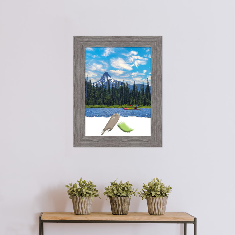 Chelseay Gray Picture Frame, 18" W x 24" H