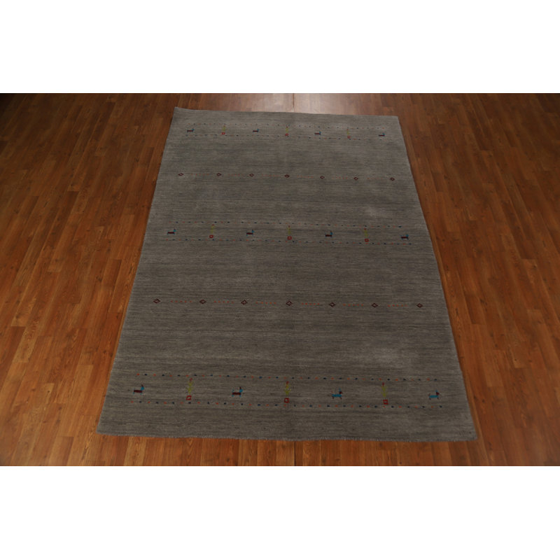 Handmade Gabbeh Tribal Area Rug 8