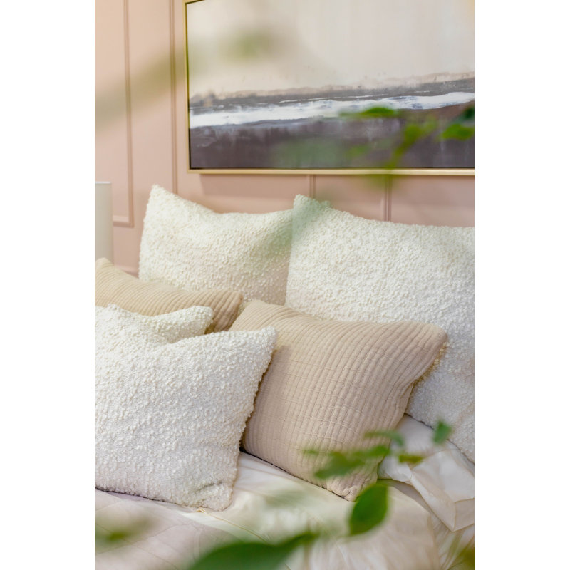 MURPHY - MIDNIGHT - 14" X 24" PILLOW W/ INSERT, Ivory, Rectangle 28"H x 36"W
