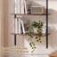 96cm H x 53.5cm W Metal Bookcase-254993333