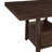Kittle Counter Height Wood Pedestal Dining Table