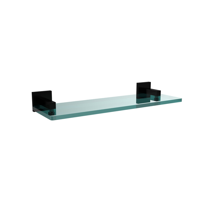 Haranu Bracket Shelf, Matte Black, 22 Inch