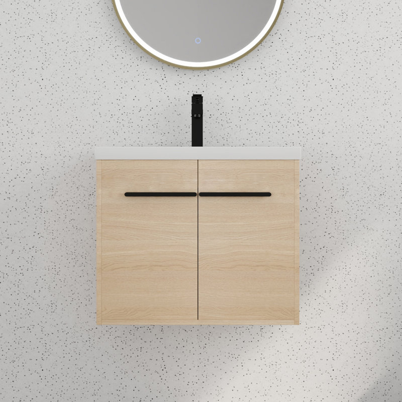 Meuble-lavabo simple avec plateau Pellerea 23,62 po