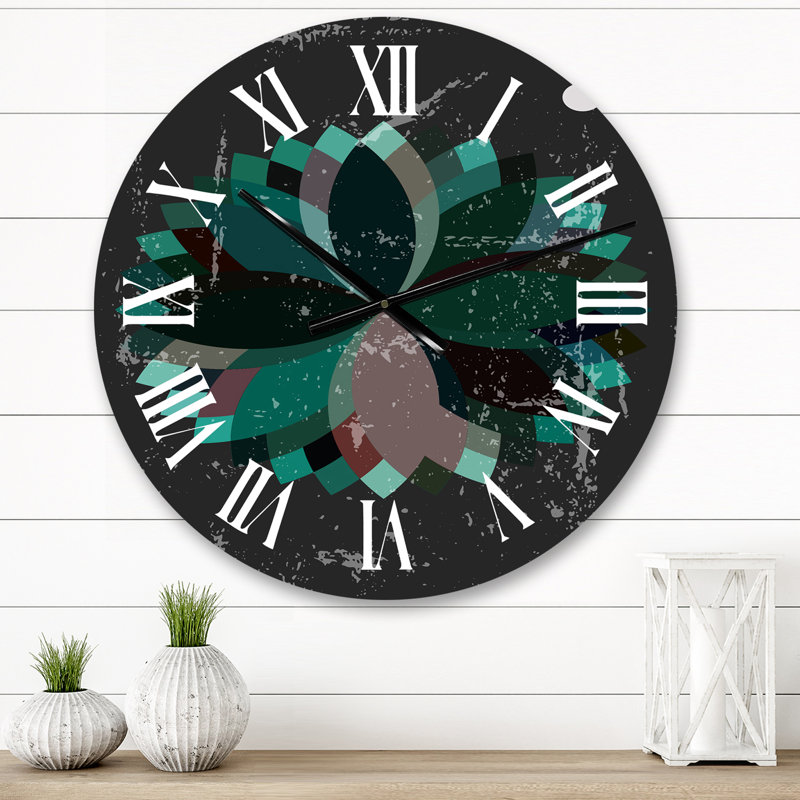 Horloge murale Grunge Gradiant, Moyen