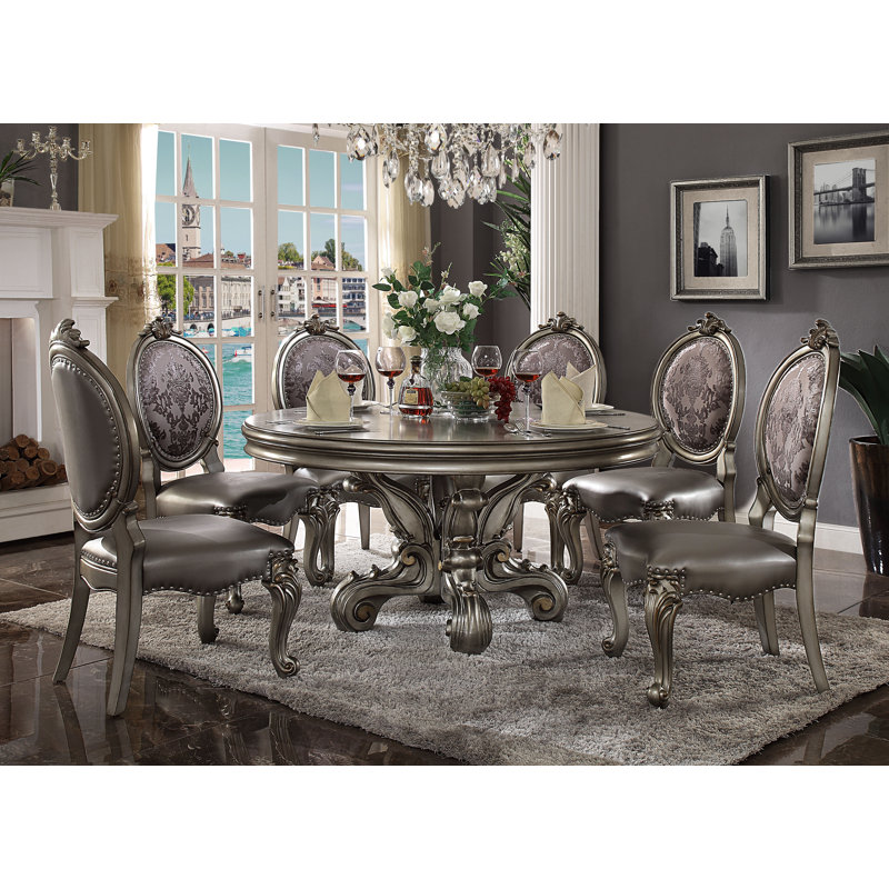Barnathan Round Solid Wood Base Dining Table