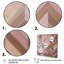 Motif rétro Mid-Century rose et brun - ensemble d'art moderne sur toile Mid-Century-93344430