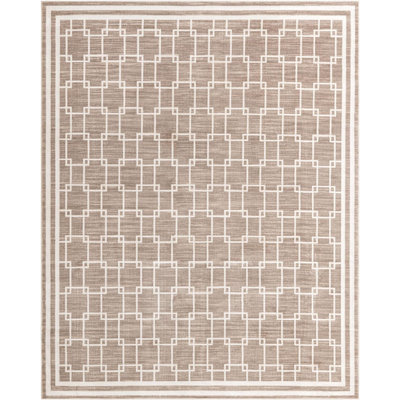 Tapis beige contemporain Ogorman