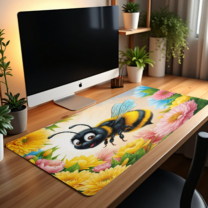 Polyester Desk Pad, 23.6x13.8