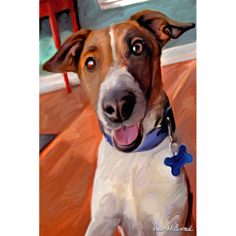 You Dont Know Jack - Wrapped Canvas Painting, 46cm H x 30cm W x 3.8cm D