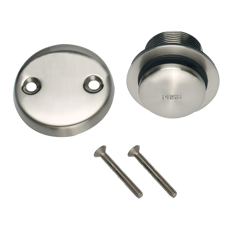 Toe Tap Bath Drain in Satin Nickel, Oil Rubbed Bronze