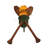Rustic Lodge Armed Sconce