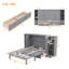 Lit escamotable double avec tablettes, tiroirs et ports USB, gris-2137918894-2137918893