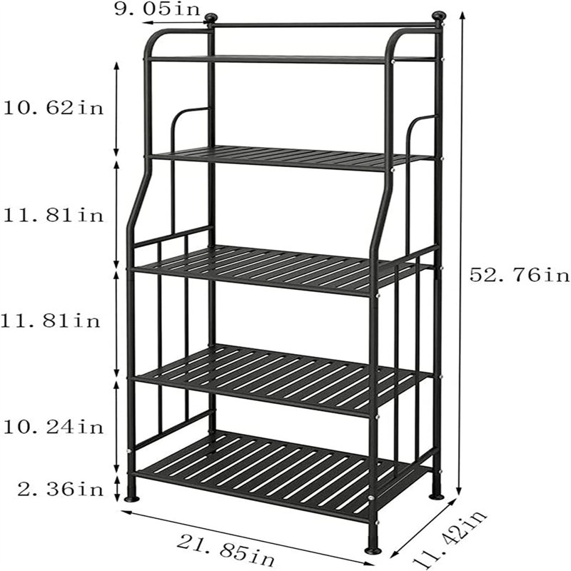 11.42'' W Metal Shelving Unit