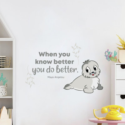 Text & Numbers Wall Decal