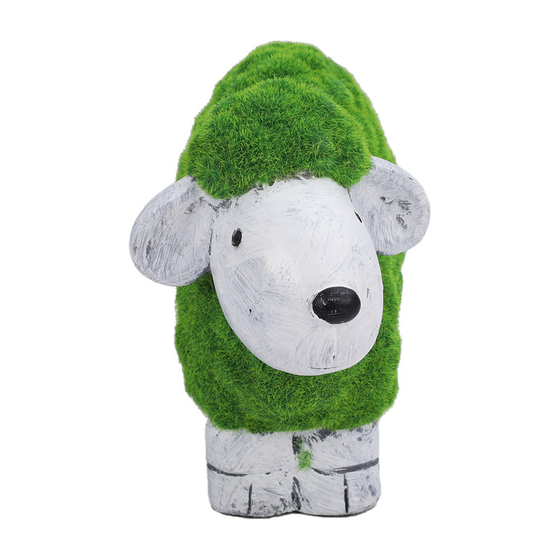 Pittston Grass and Stone Effect Sheep Statue