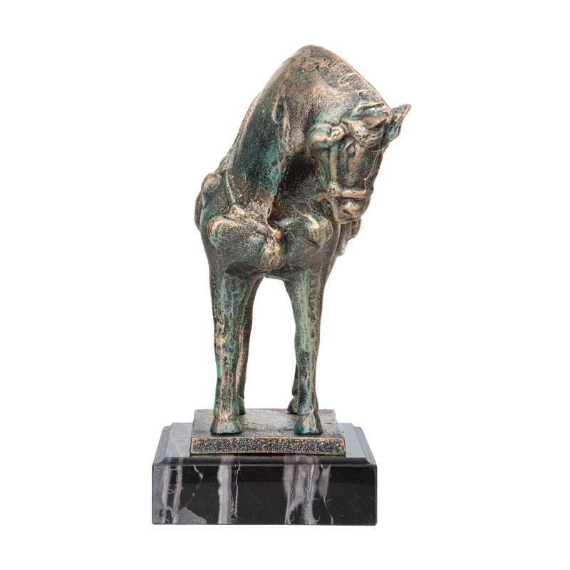 Ancient Tang Horse Iron Figurine