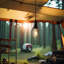 Williston Forge 32Cm Black Cylinder LED Pendant with Wrought Iron Accents