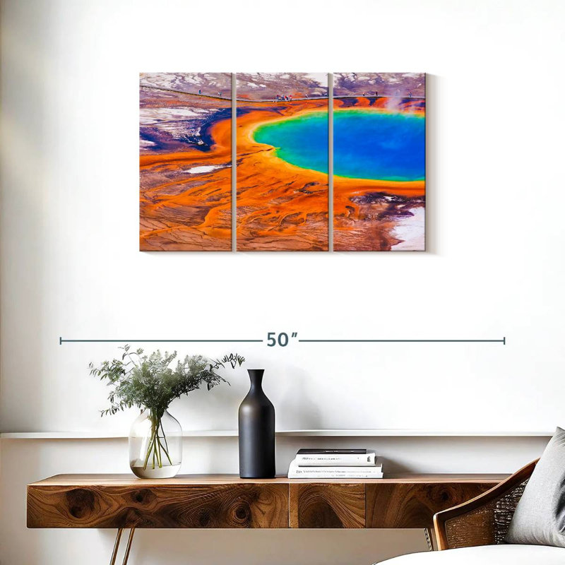 Grand Prismatic Spring In Yellowstone, H 20 po x l 33 po