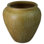 Distressed Antique Ceramic Round Planter with Drainage Hole